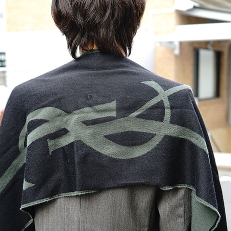 Yves Saint Laurent YSL logo muffler