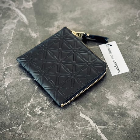 新品 comme des garcons leather wallet