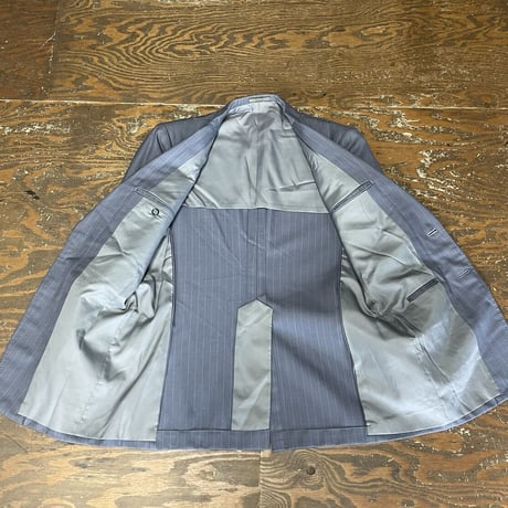 setup suit + hermes necktie #22