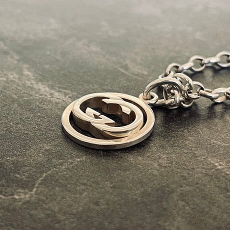 gucci interlocking G silver necklace