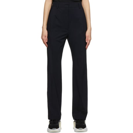 新品 mm6 maison margiela 2020aw nylon blcak trousers
