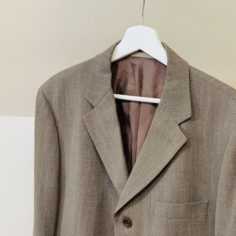 setup suit + hermes necktie #18
