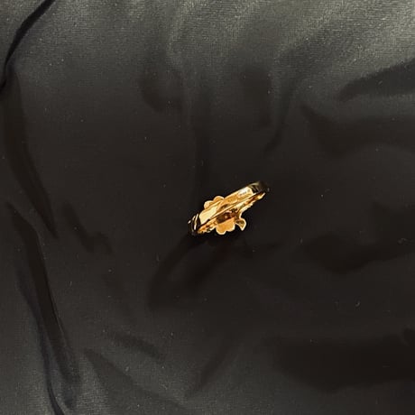 新品 saintlaurent 2021ss ring "b"