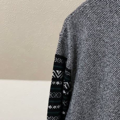 新品 alessandro dell acqua 2020aw fair isle cashmere wool knit