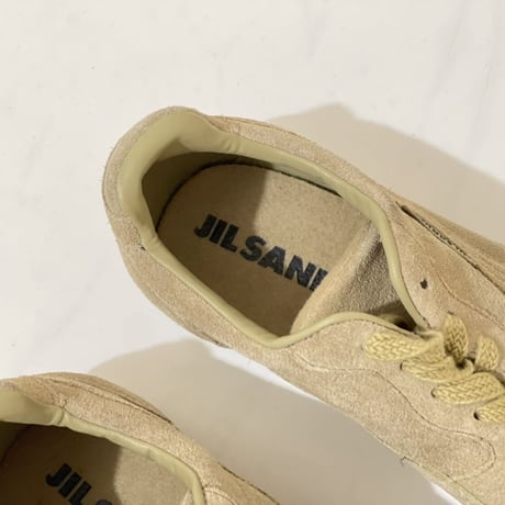 新品 jilsander × puma leather sneaker