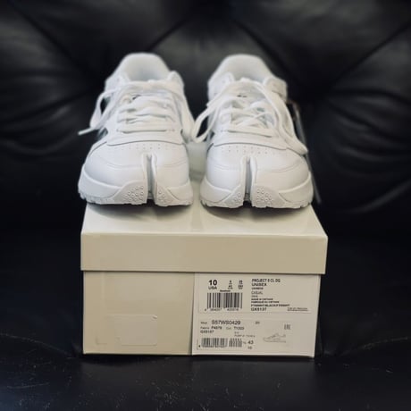 新品 maison margiela × reebok ”tabi" shose white 41