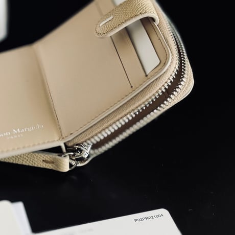 【国内正規】新品 maison margiela leather wallet beige