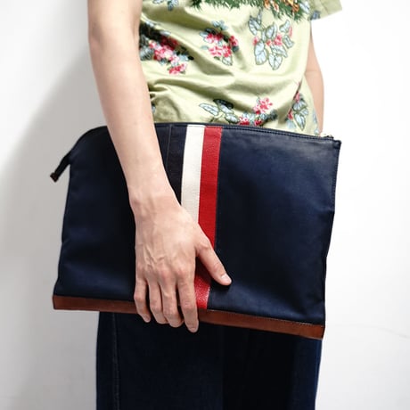 BLACK FLEECE BY Brooks Brothers clutch bag