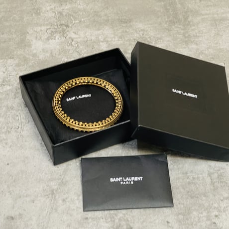 新品 saint laurnt 2021aw gold bracelet
