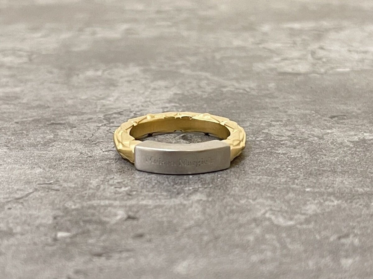 新品 maison margiela 2022ss ring 15号 | requality