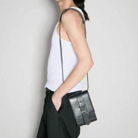 新品 yproject leather shoulder bag