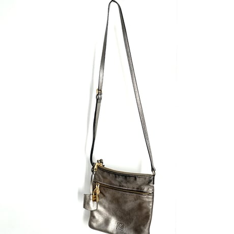 loewe leather shoulder bag