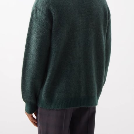 新品 needles 2022aw "burlesque" mohair cardigan argyle L
