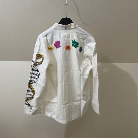 新品 mcq alexander mcqueen 2020ss over size shirt blouson