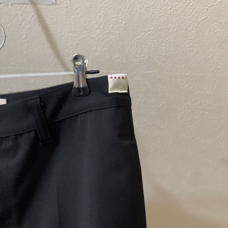 新品 marni 2022ss gabardine wide trousers