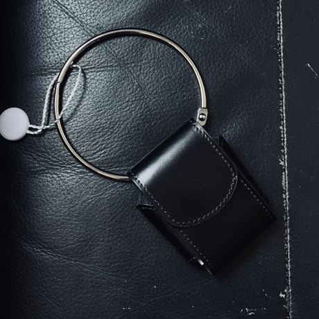 新品 mm6 maison margiela 2021ss leather mini pouch