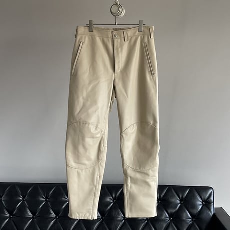 jilsander 2021aw leather pants