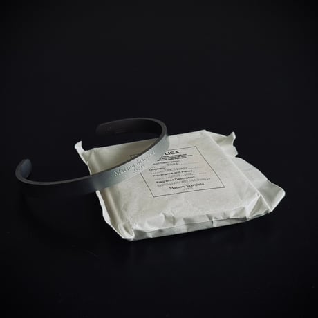 【special price】maison margiela sliver logo bracelet + soap