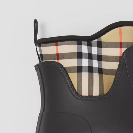 新品 burberry  2022ss neoprene paddle boots 43