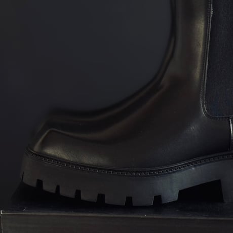 【factory sample】square toe boots 27cm