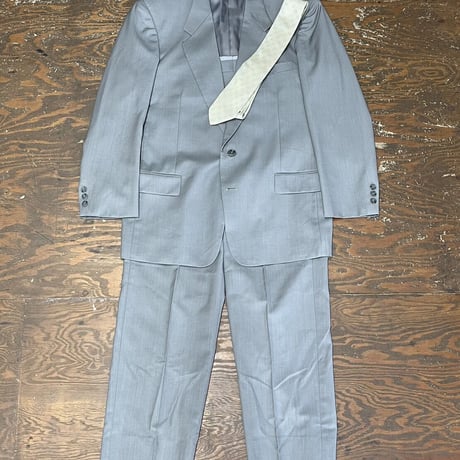 setup suit + hermes necktie #15
