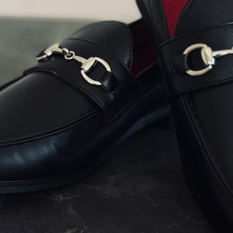 factory sample horse bit leather loafers 26-26.5