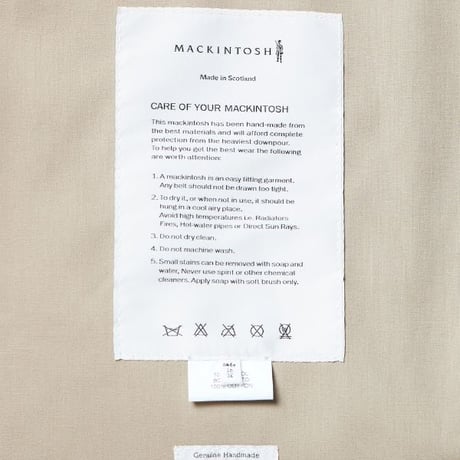 新品 maison margiela “limited 100“ ゴム引き coat