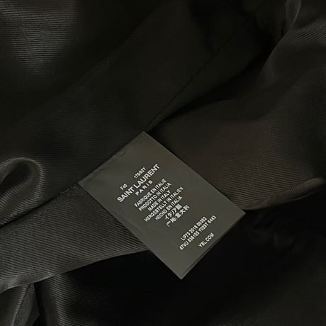 新品 saint laurent 2018aw teddy jacket