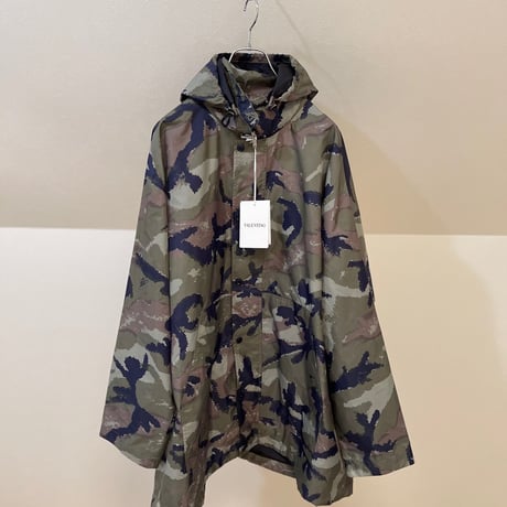 新品 valentino 2020aw camouflage pattern coat 46