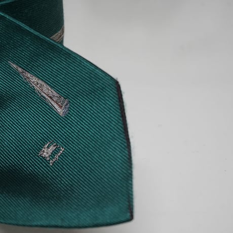 BURBERRY neck tie green