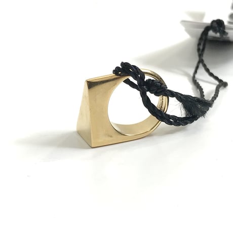 新品 jilsander 2019aw ring 13号 gold