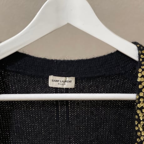 saint laurent 2016aw spangles cardigan