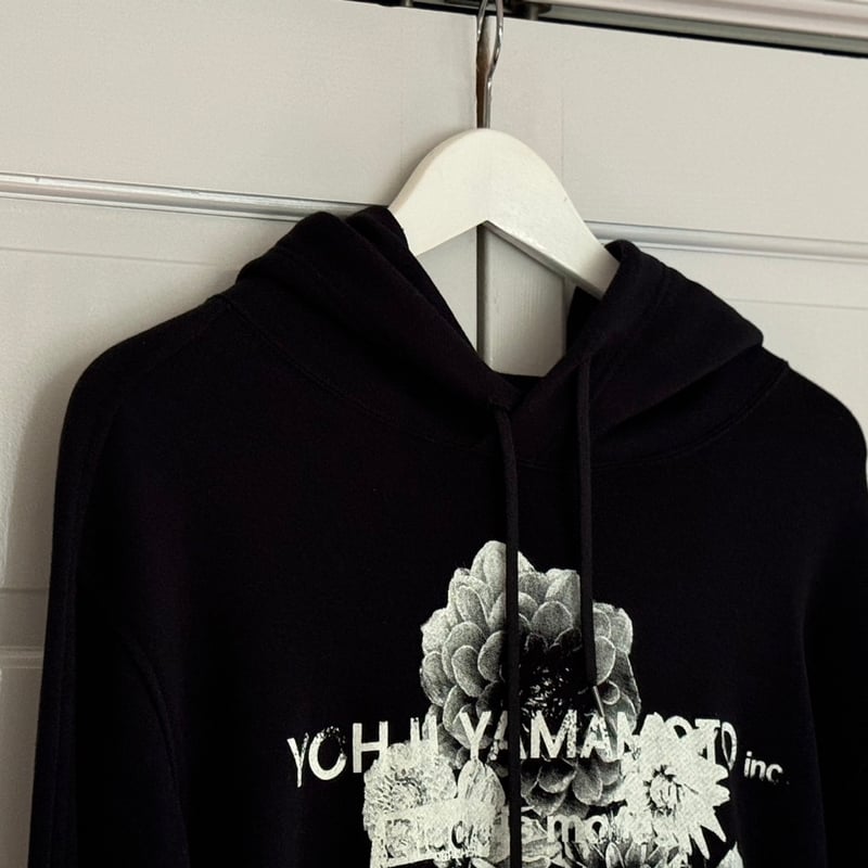 yohji yamamoto over size flower hoodie 2 | requ