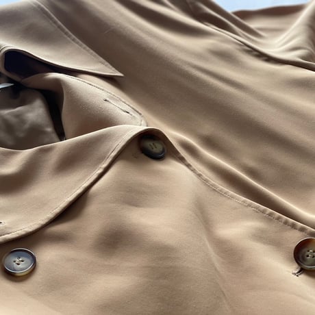 mm6 maison margiela over size trench coat