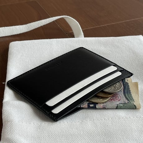新品 jilsander 2023ss leather case black