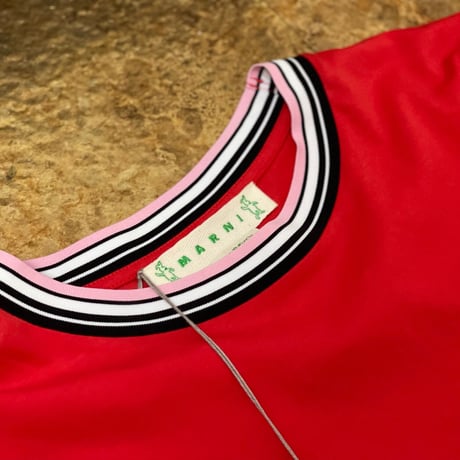 新品 marni 2019ss rabbit design over size tops