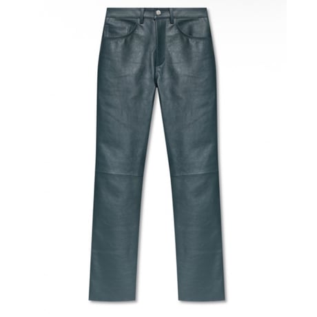 新品 mm6 maison margiela leather pants 40