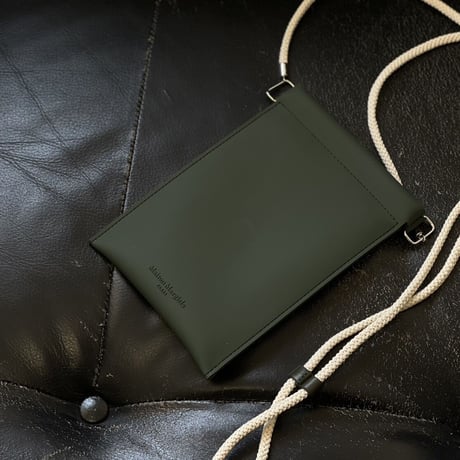 新品 maison margiela 2022 shoulder pouch green