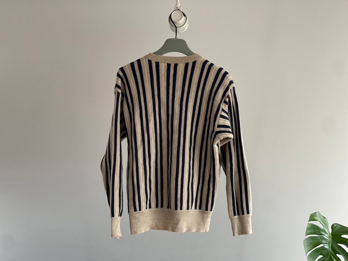【ポイントのあるデザインが◎】HERMES Rayures & twistニット hermes stripe knit | requality