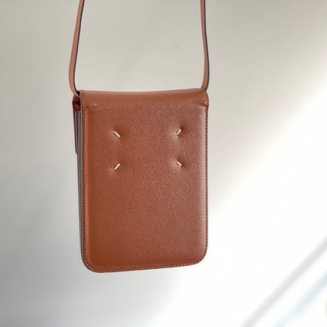 maison margiela leather shoulder bag