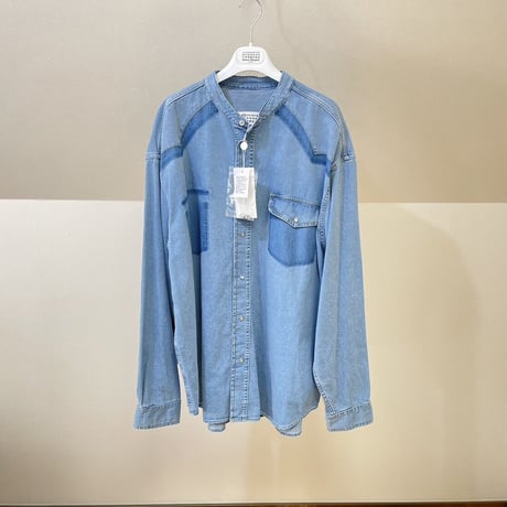新品 maison margiela 2022ss over size denim shirt