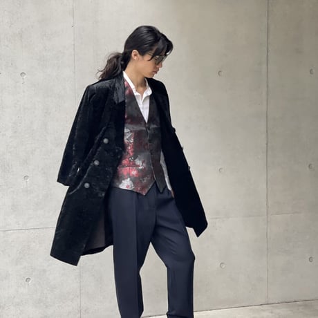 新品 bolongaro trevor embroidery gilet 34