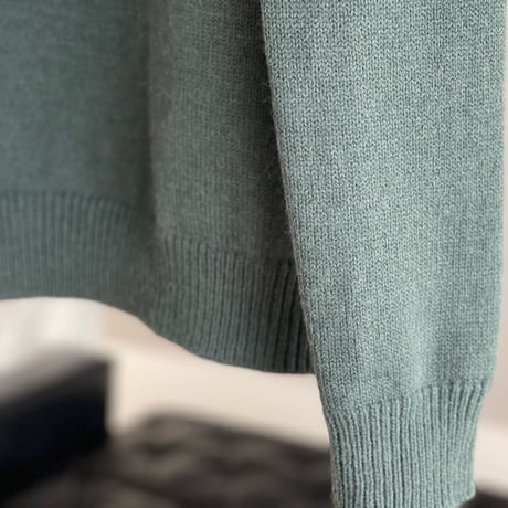 gucci alpaca green knit