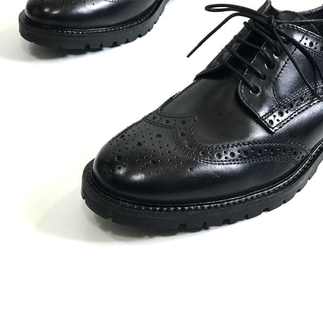 新品 made in Italy wing tip dress shose