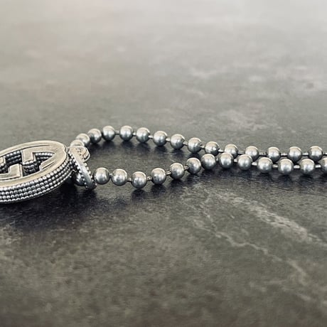 gucci interlocking G silver necklace