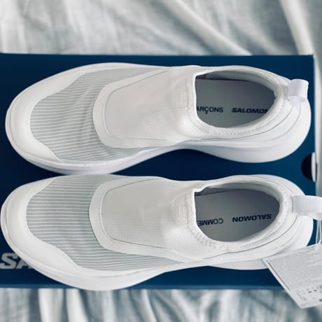 新品 comme des garcons × salomon platform slipon