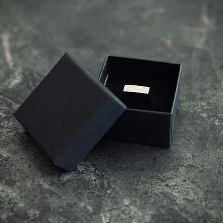"atelier sample" sterling silver 925 signet ring "square” 14号