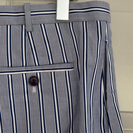balenciaga wide stripe pants