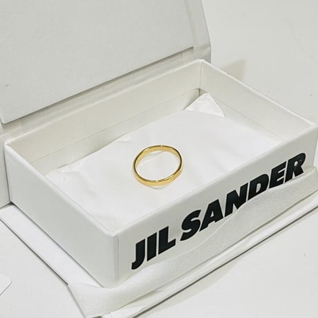 新品 jilsander 2022aw gold ring L(25号