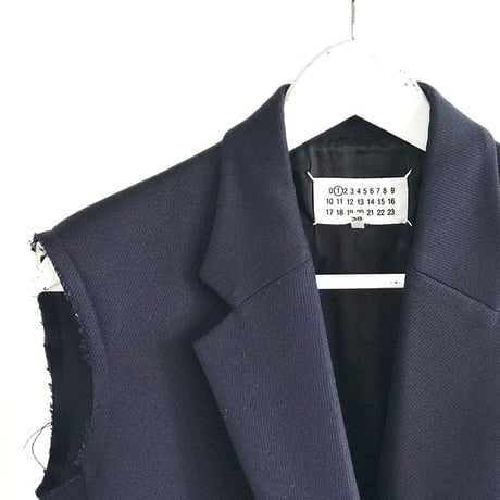 新品 maison margiela sleeveless long coat